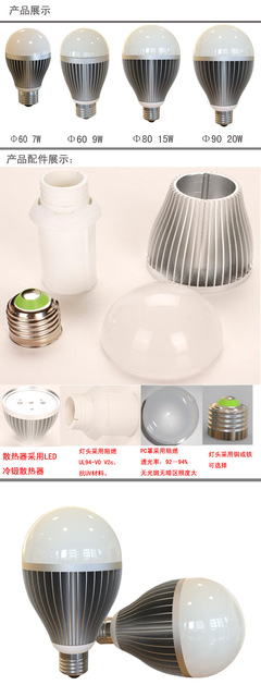专业解读 大功率LED冷锻球泡灯外壳套件全攻略——以沙井耀诚照明为例